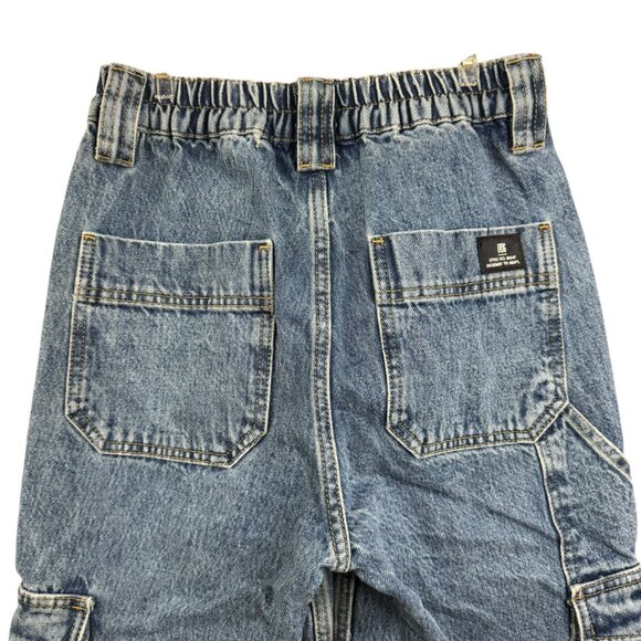 Urban Outfitters BDG Women’s Wide Leg Cargo Jeans Size 4 (W25 L32) Skate Fit - Picture 3 of 5